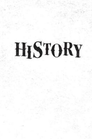 Cover of History Notebook