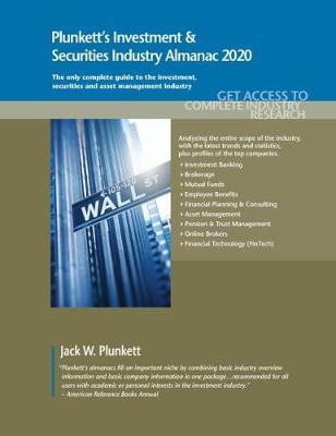 Book cover for Plunkett's Investment & Securities Industry Almanac 2020