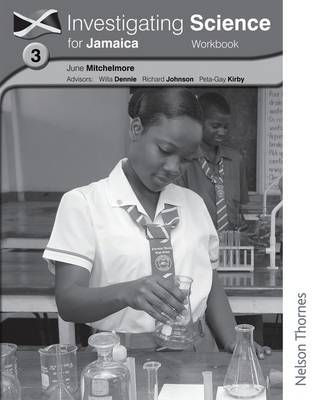 Book cover for Investigating Science for Jamaica Workbook 3