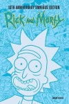 Book cover for Rick and Morty 10th Anniversary Omnibus Vol. 1