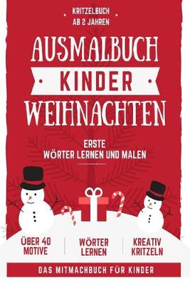 Book cover for Ausmalbuch Weihnachten Kinder