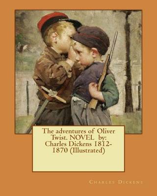 Book cover for The adventures of Oliver Twist. NOVEL by