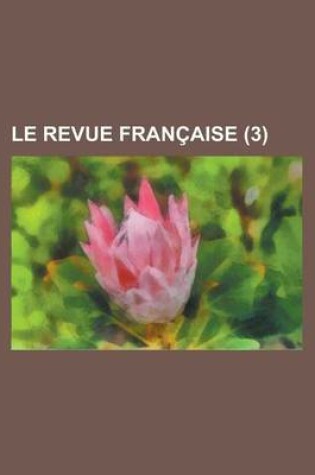 Cover of Le Revue Francaise (3)