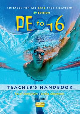 Book cover for PE to 16 Teacher Handbook