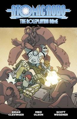 Book cover for Atomic Robo Roleplaying Game