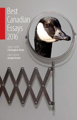 Book cover for The Best Canadian Essays 2016