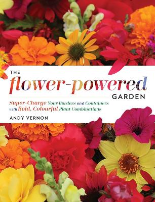 Book cover for The Flower-Powered Garden