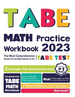 Book cover for TABE Math Practice Workbook