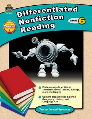 Cover of Differentiated Nonfiction Reading Grade 6