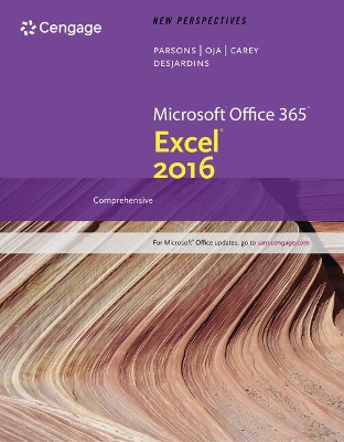 Book cover for Mindtap Computing, 2 Terms (12 Months) Printed Access Card for Carey/Desjardins' New Perspectives Microsoft Office 365 & Excel 2016: Comprehensive