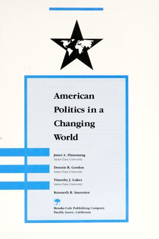 Cover of American Politics in a Changing World