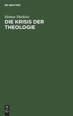 Book cover for Die Krisis der Theologie