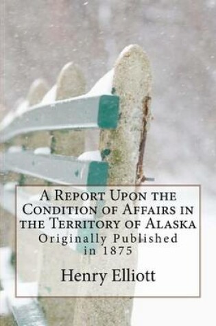 Cover of A Report Upon the Condition of Affairs in the Territory of Alaska