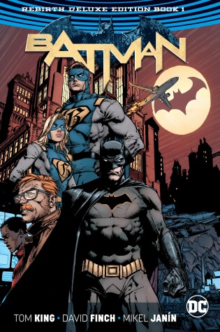 Cover of Batman: The Rebirth Deluxe Edition Book 1