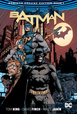 Book cover for Batman: The Rebirth Deluxe Edition Book 1