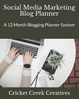 Book cover for Social Media Marketing Blog Planner