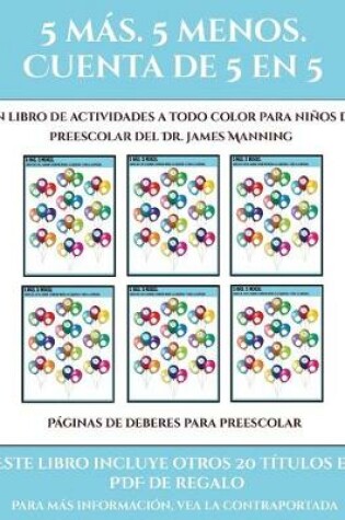 Cover of Páginas de deberes para preescolar (Fichas educativas para niños)