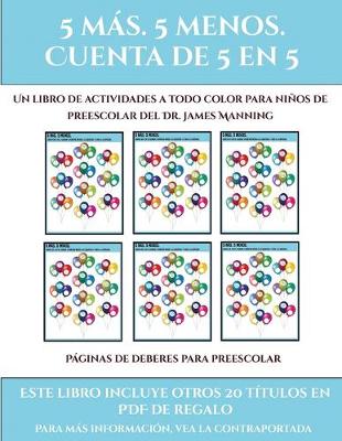 Cover of Páginas de deberes para preescolar (Fichas educativas para niños)