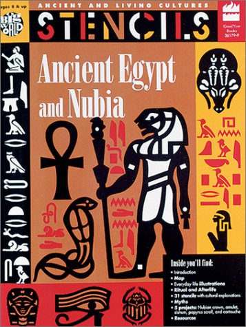 Book cover for Ancient Egypt & Nubia (Stencils)