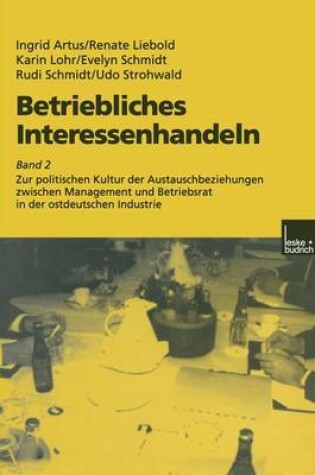 Cover of Betriebliches Interessenhandeln