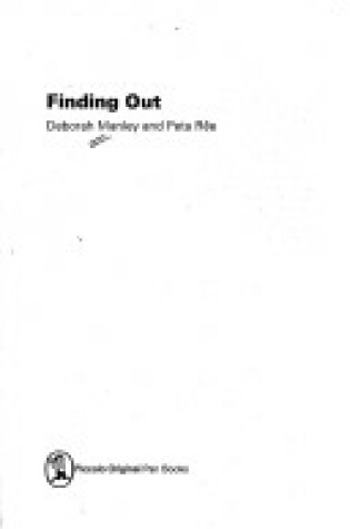 Cover of Finding out