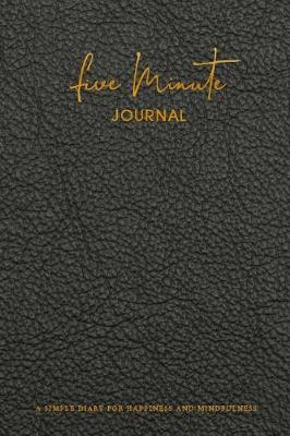 Book cover for Five Minute Journal