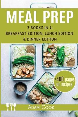 Book cover for Meal Prep 3 books in 1