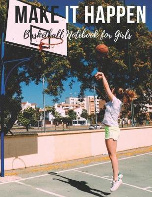 Book cover for Basketball Notebook for Girls