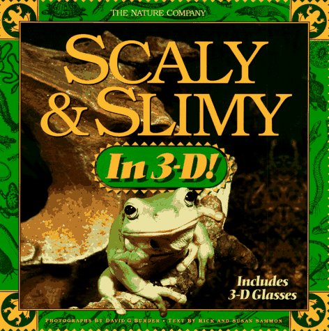 Book cover for Scaly and Slimy in 3-D