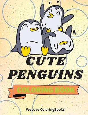 Book cover for Cute Penguins Coloring Book