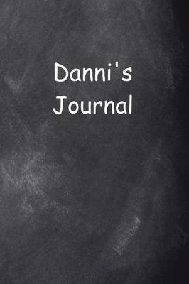 Cover of Danni Personalized Name Journal Custom Name Gift Idea Danni