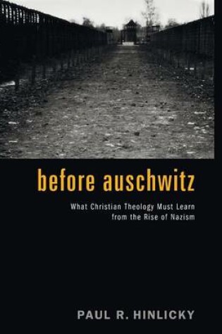 Cover of Before Auschwitz