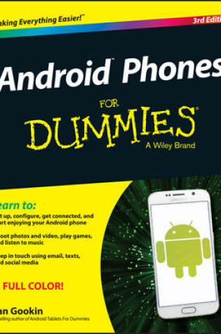 Cover of Android Phones for Dummies, 3rd Edition