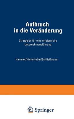 Book cover for Aufbruch in die Veränderung