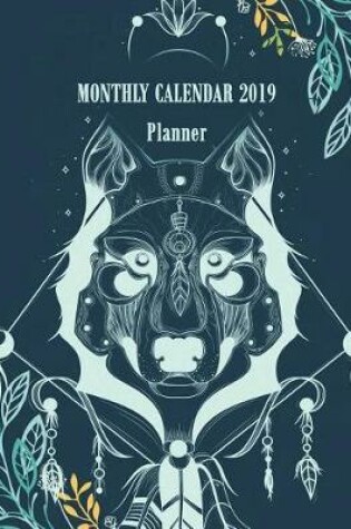Cover of Monthly Calendar 2019 Planner