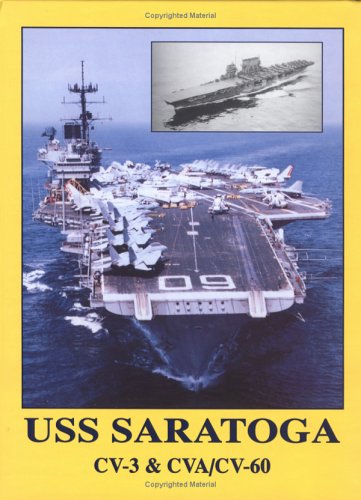 Book cover for USS Saratoga