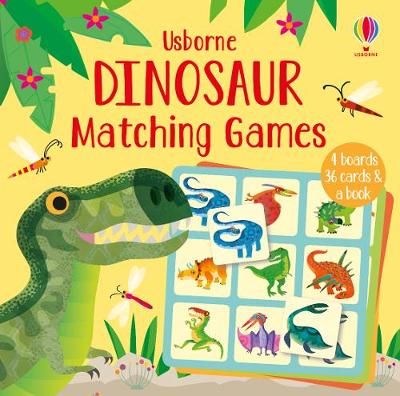 Book cover for Dinosaur Matching Games