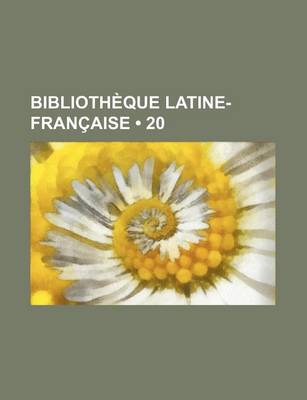 Book cover for Bibliotheque Latine-Francaise (20)