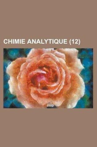 Cover of Chimie Analytique (12 )