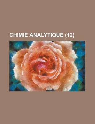 Book cover for Chimie Analytique (12 )