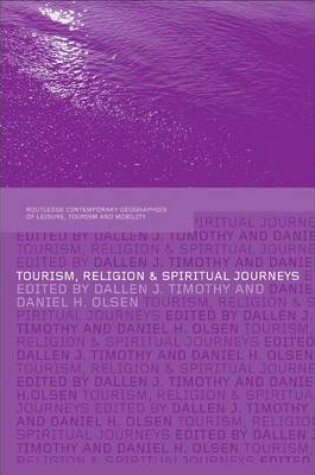 Cover of Tourism, Religion and Spiritual Journeys