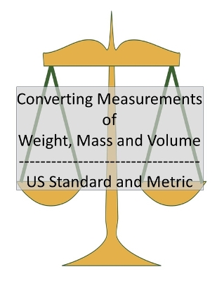 Book cover for Converting Measurements of Weight, Mass and Volume