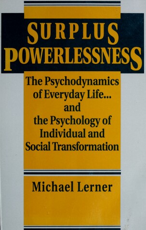 Book cover for Surplus Powerlessness