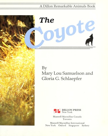 Book cover for The Coyote