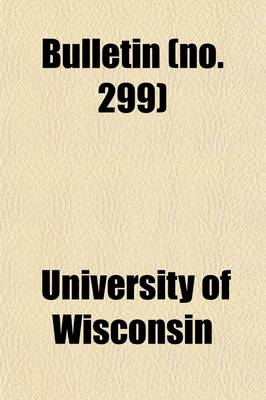 Book cover for Bulletin (Volume 299)