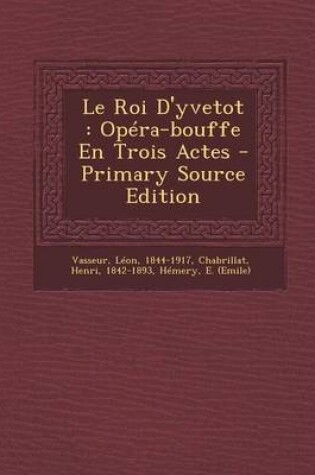 Cover of Le Roi D'yvetot