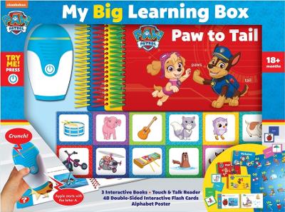 Book cover for Nickelodeon Paw Patrol: My Big Learning Box Sound Book Set
