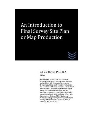 Book cover for An Introduction to Final Survey Site Plan or Map Production