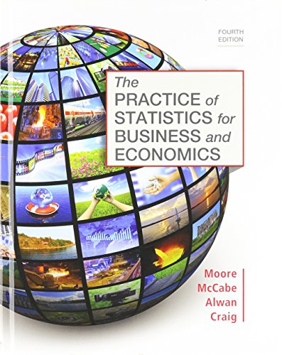 Book cover for Practice of Statistics for Business and Economics 4e & Launchpad for Moore's the Practice of Statistics for Business and Economics 4e (12 Month Access)