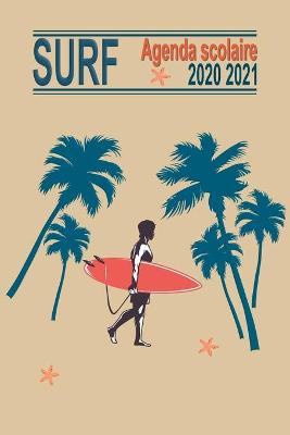 Book cover for SURF - Agenda scolaire 2020 2021